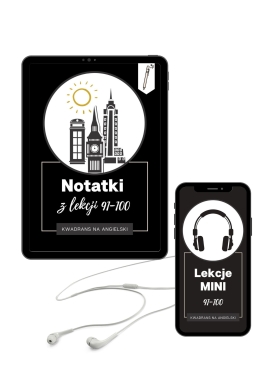 Pakiet notatek i lekcji MINI (Lekcje 91-100)