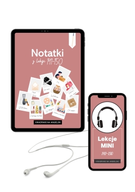 Pakiet notatek i lekcji MINI (Lekcje 141-150)