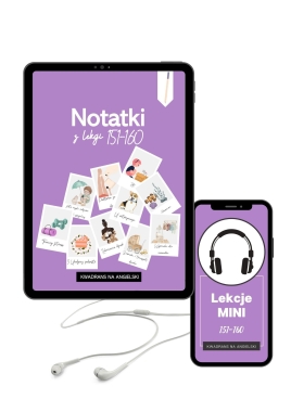 Pakiet notatek i lekcji MINI (Lekcje 151-160)
