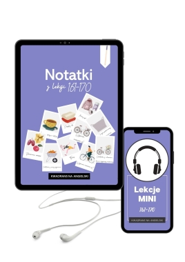 Pakiet notatek i lekcji MINI (Lekcje 161-170)